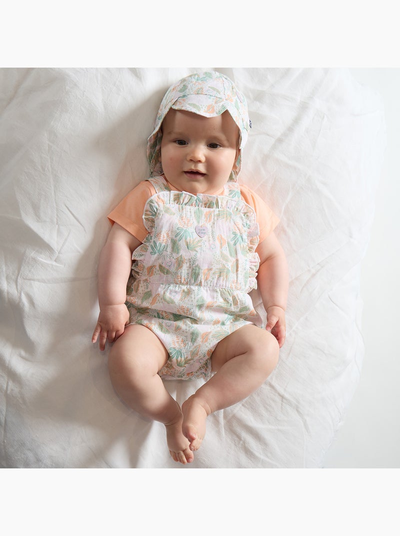 CHAPEAU NICOLLETA VOILE BEBE Blanc Multicolore - Kiabi