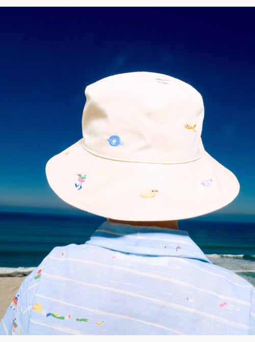 Chapeau Panama avec broderie Carolina Celas x Zippy - Kiabi Chapeau Panama avec broderie Carolina Celas x Zippy - Kiabi