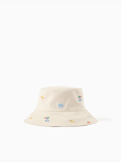 Chapeau Panama avec broderie Carolina Celas x Zippy - Kiabi Chapeau Panama avec broderie Carolina Celas x Zippy - Kiabi