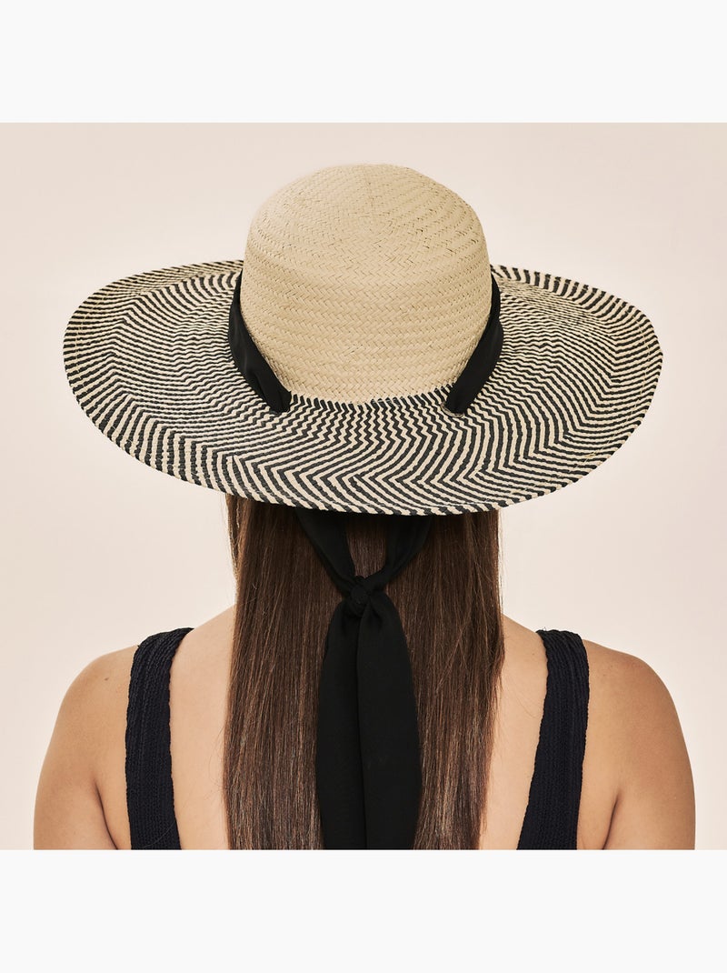 Chapeau Panama  UV Line Beige - Kiabi