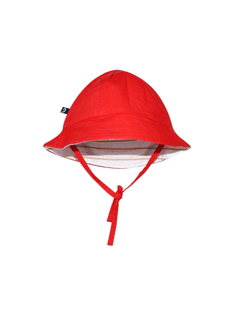 CHAPEAU RANY POPELINE BEBE Rouge - Kiabi