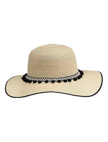 Chapeau Rayée, ajustable tour de tête femme Isotoner