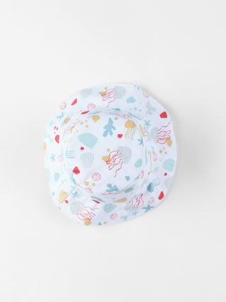 Chapeau réversible à imprimés fleuri Noukie's
