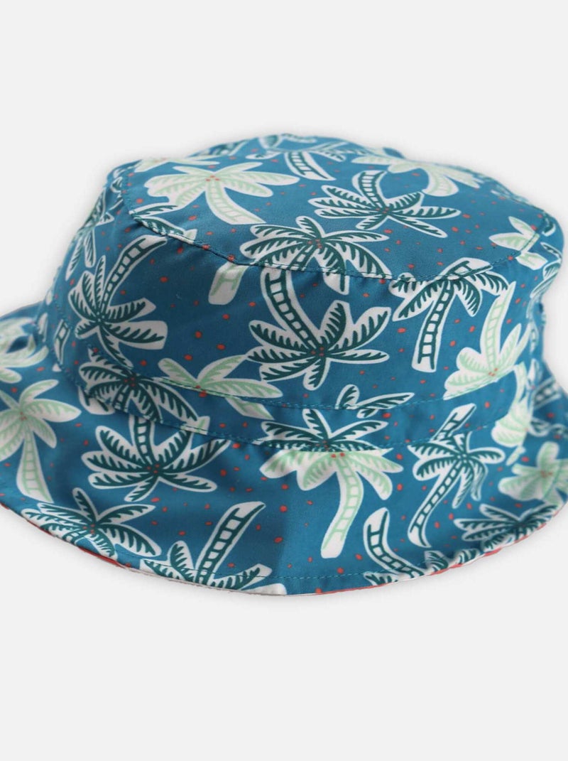 Chapeau Reversible Archimède Bleu - Kiabi