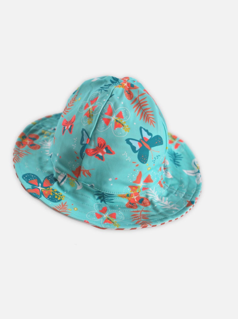Chapeau Reversible Archimède Bleu - Kiabi