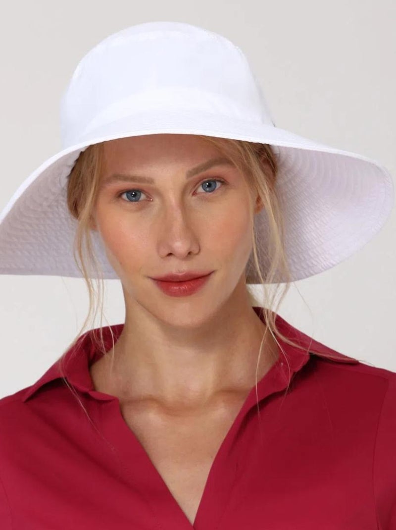Chapeau souple/capeline Classics UPF 50+ UV Line Blanc - Kiabi