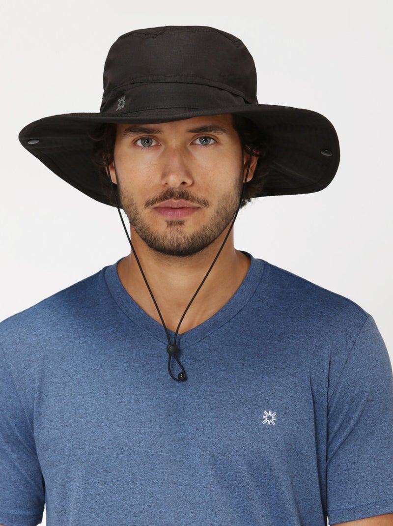Chapeau souple/capeline Classics UPF 50+ UV Line Noir - Kiabi