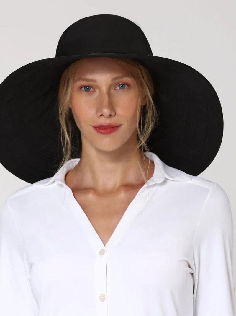 Chapeau souple/capeline Classics UPF 50+ UV Line Noir - Kiabi