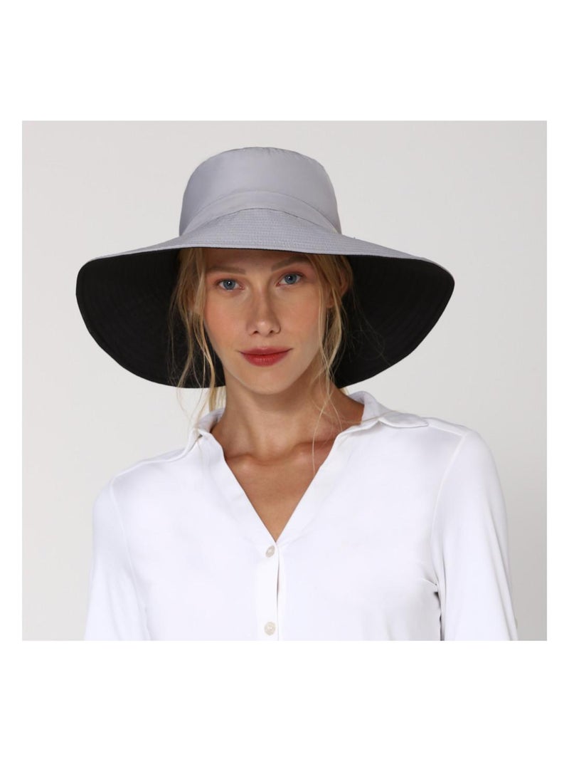 Chapeau souple/capeline Classics UPF 50+ UV Line Noir - Kiabi