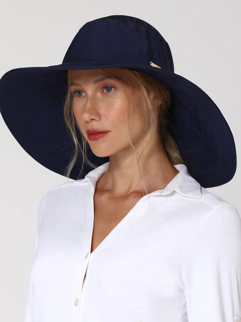 Chapeau souple/capeline Classics UV Line Bleu marine - Kiabi