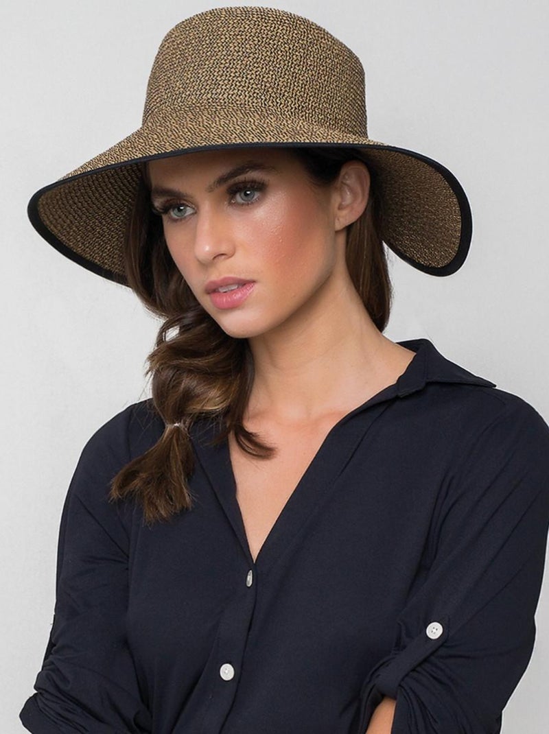 Chapeau souple/capeline Classics UV Line Marron - Kiabi