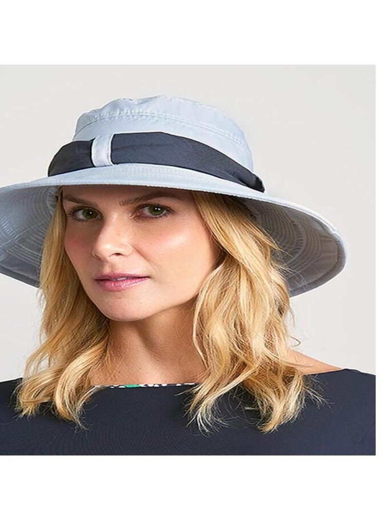 Chapeau souple/capeline Paris Ville Preto/Cinza / UV Line Gris - Kiabi