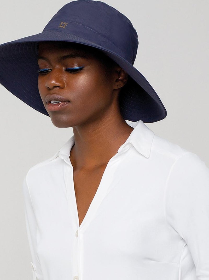 Chapeau souple/capeline San Diego Marinho UPF 50+ Bleu marine - Kiabi