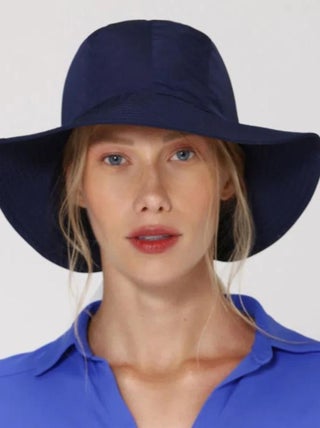 Chapeau souple/capeline San Remo Fpu50+ Hat Navy Blue Uv / UV Line