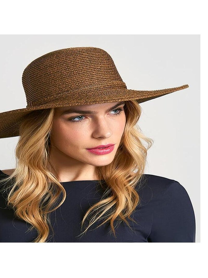 Chapeau souple/capeline  UV Line Marron - Kiabi