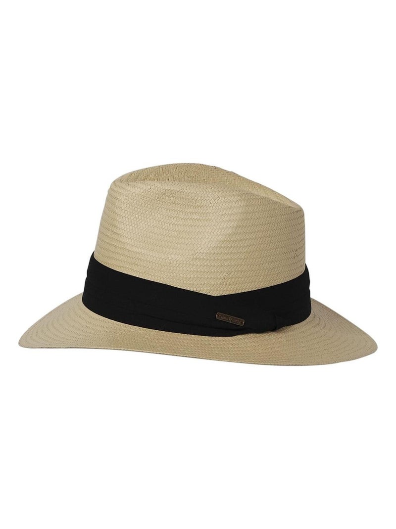 Chapeau style panama WILL Beige - Kiabi
