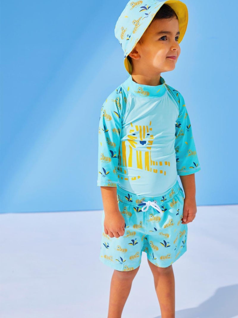 Chapeau tigres - Archimède Bleu turquoise - Kiabi