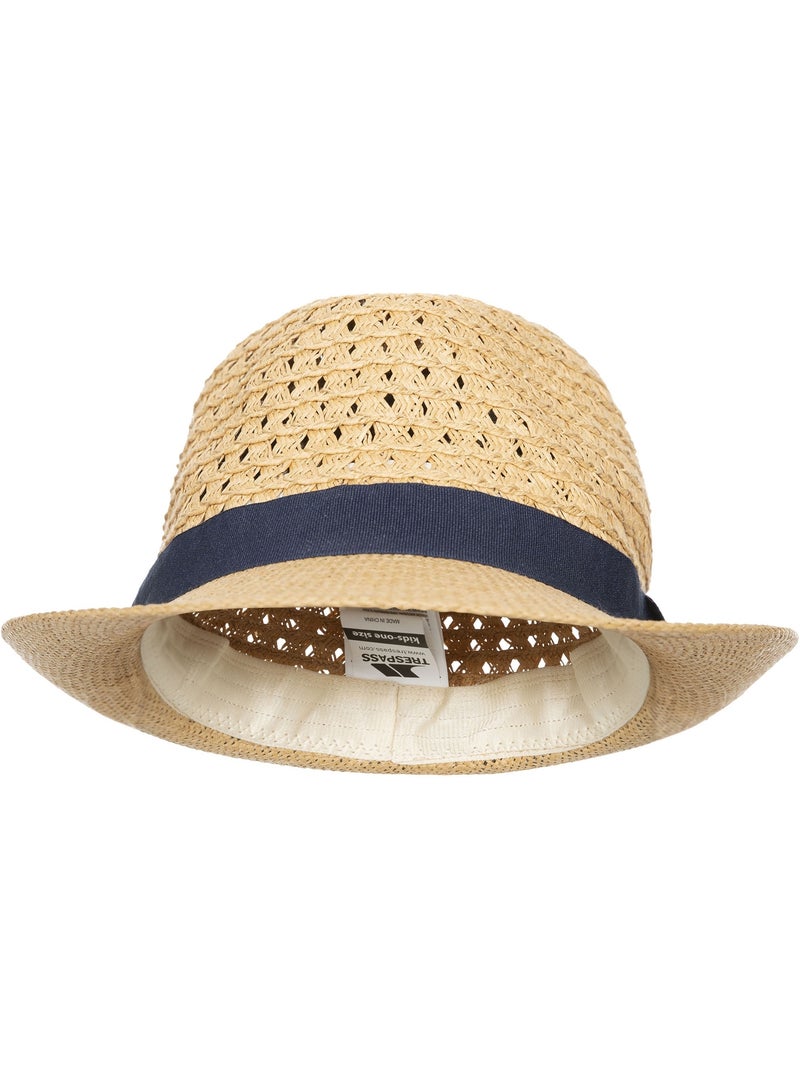 Chapeau trilby - trespass Beige - Kiabi