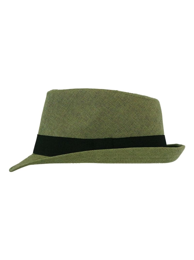 Chapeau trilby BRAD Vert olive - Kiabi