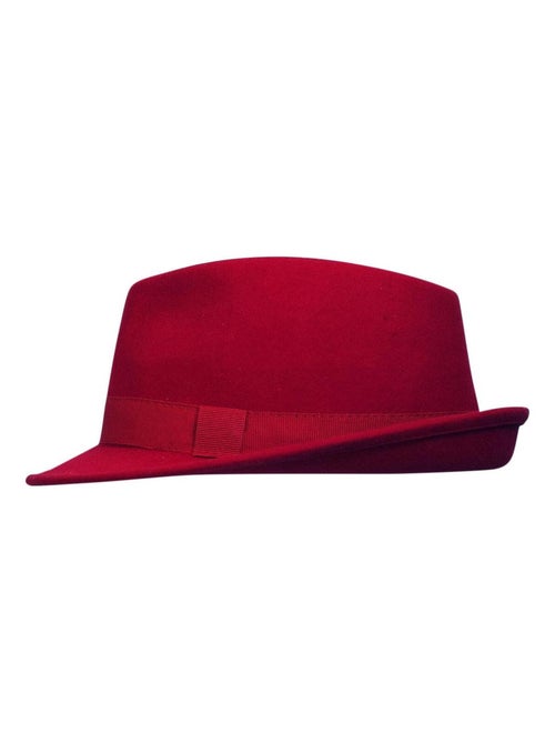 Chapeau trilby en laine SAPPORO - Kiabi
