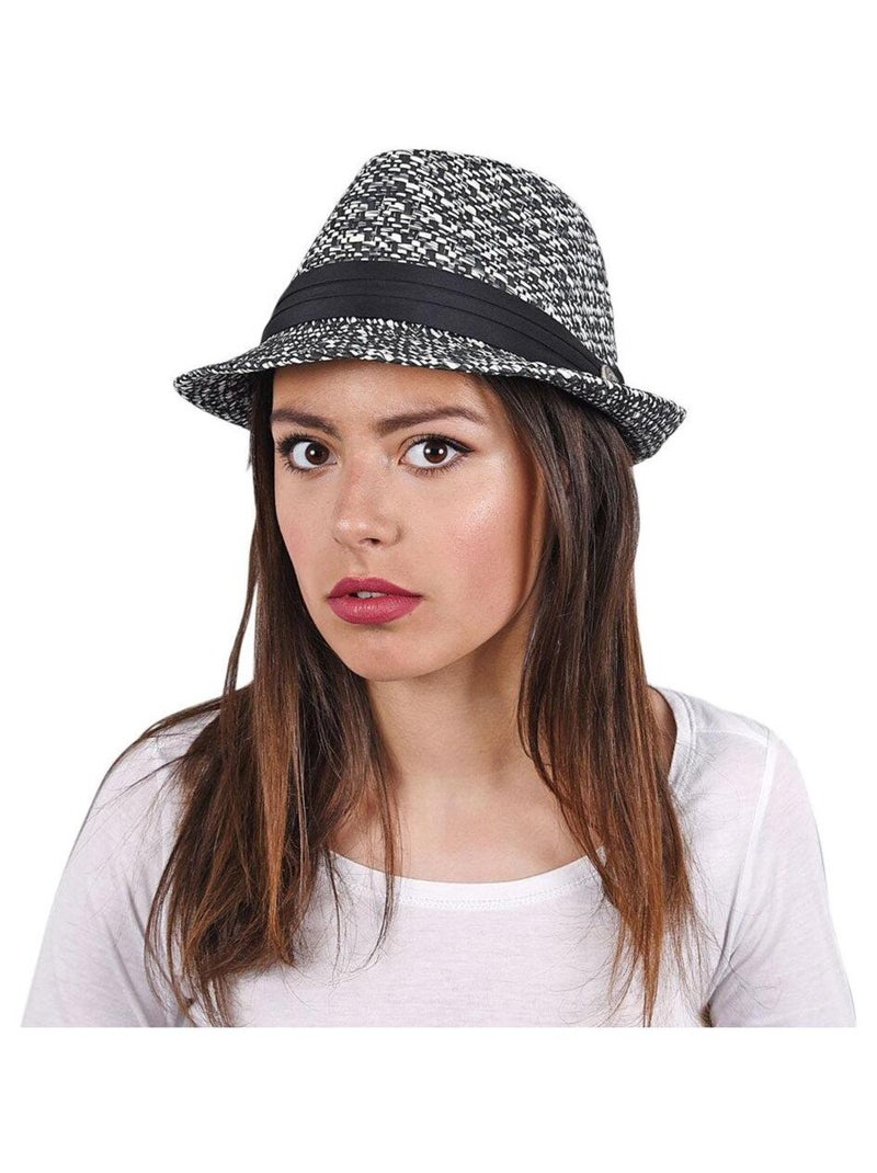 Chapeau trilby GRANOTA Noir - Kiabi