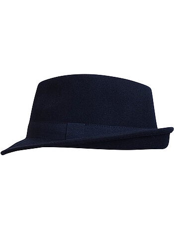 Chapeau Trilby Homme Laine SAPPORO Italien – Feutre 100% Laine – Automne Hiver
