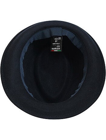 Chapeau Trilby Homme Laine SAPPORO Italien – Feutre 100% Laine – Automne Hiver