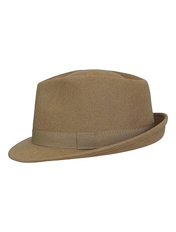 Chapeau Trilby Homme Laine SAPPORO Italien – Feutre 100% Laine – Automne Hiver