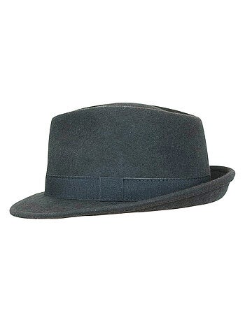 Chapeau Trilby Homme Laine SAPPORO Italien – Feutre 100% Laine – Automne Hiver