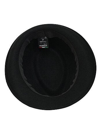 Chapeau Trilby Homme Laine SAPPORO Italien – Feutre 100% Laine – Automne Hiver