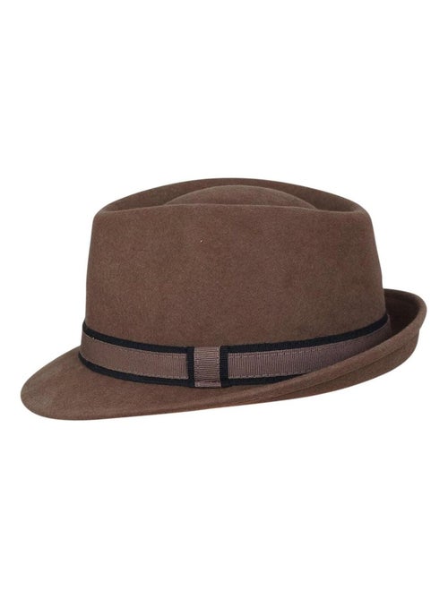 Chapeau trilby laine VERSAILLES - Kiabi