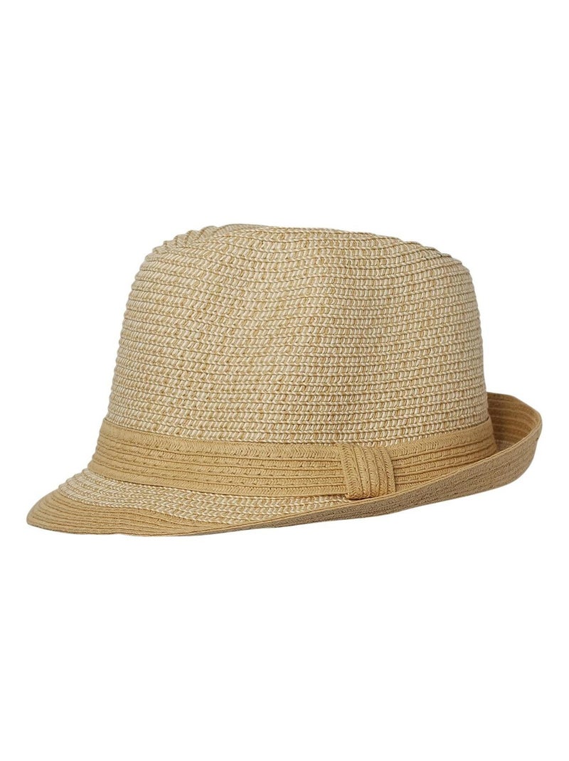 Chapeau trilby LYANA Beige - Kiabi