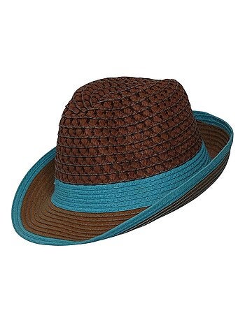 Chapeau Trilby paille IDGIG