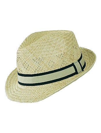 Chapeau trilby paille KHYRYL