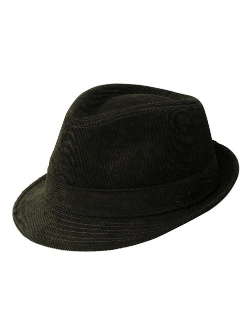 Chapeau trilby VELOURIS - Kiabi