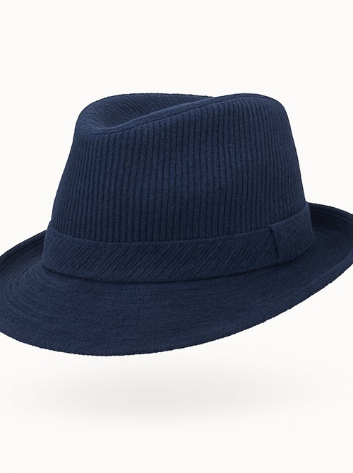 Chapeau trilby velours PAUL - Kiabi