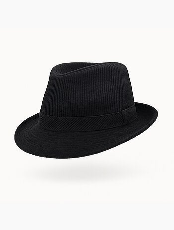 Chapeau trilby velours PAUL