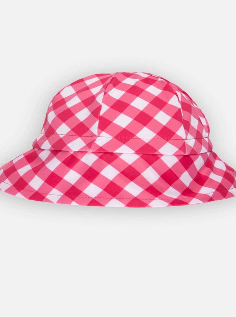 Chapeau Vichy Rose - Kiabi