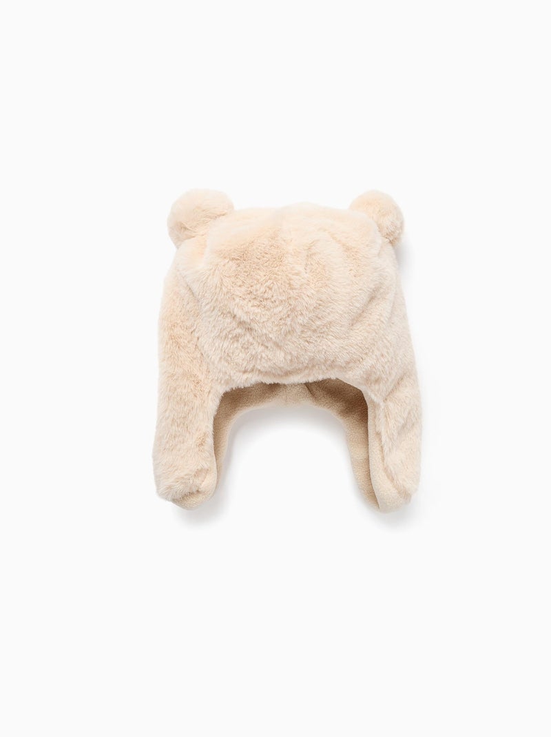 Chapka avec pompons Gris clair - Kiabi