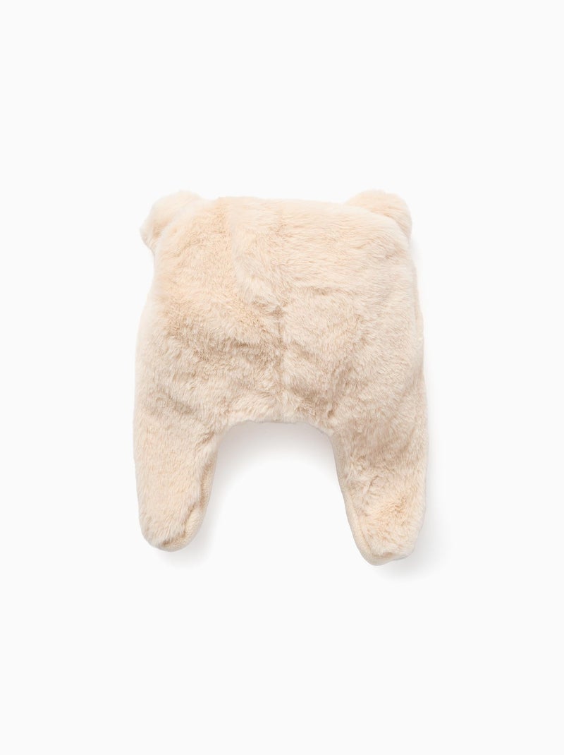 Chapka avec pompons Gris clair - Kiabi