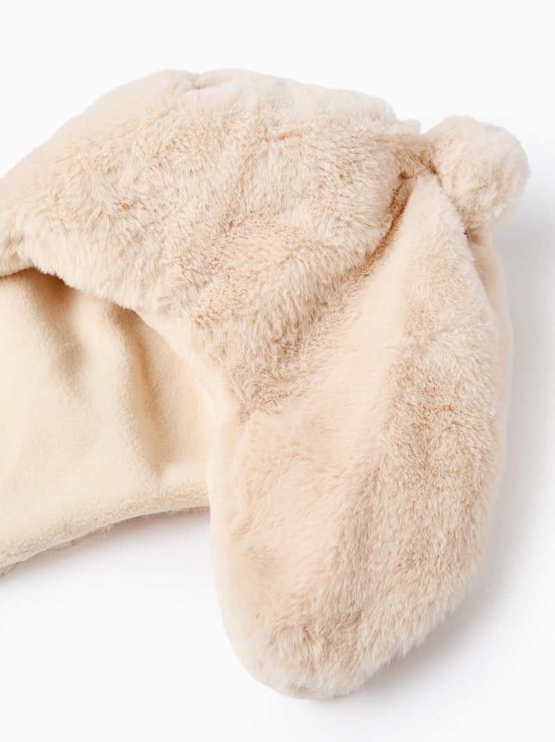 Chapka avec pompons Gris clair - Kiabi