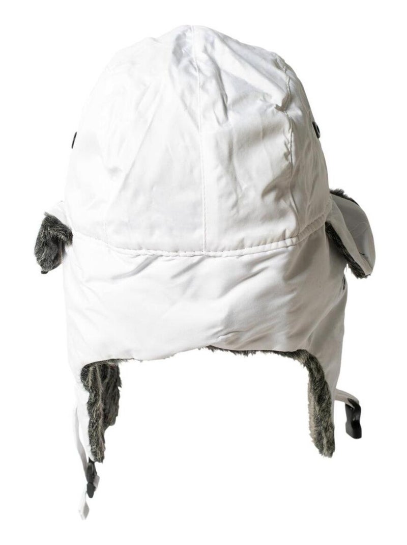 Chapka aviateur Blanc - Kiabi