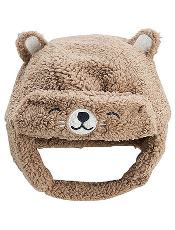 Chapka bébé en sherpa Charly