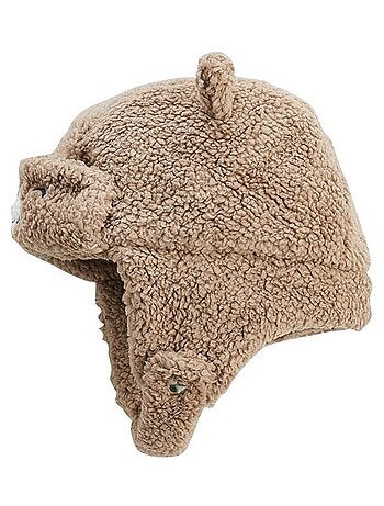 Chapka bébé en sherpa Charly