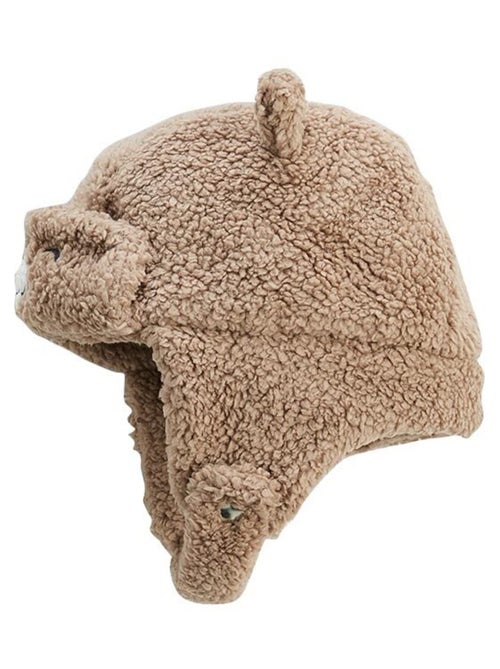 Chapka bébé en sherpa Charly - Kiabi