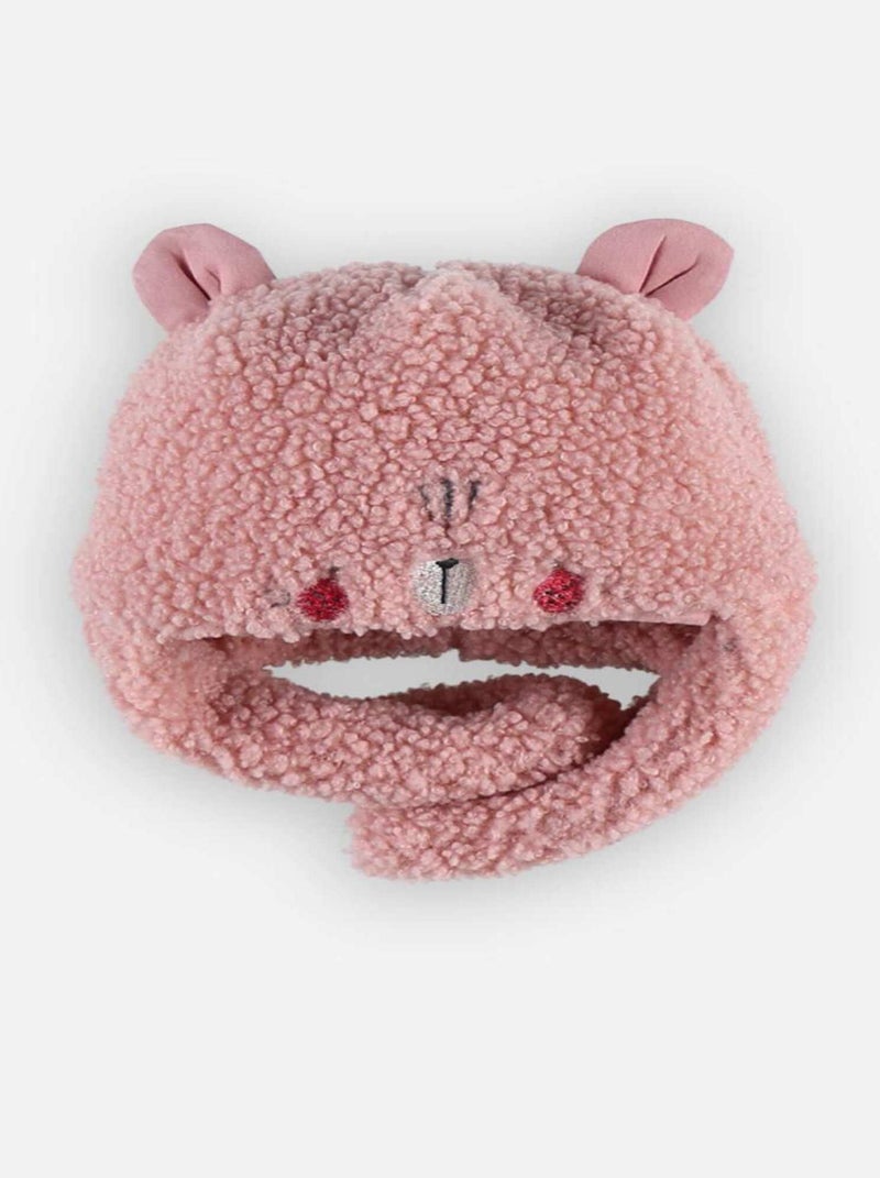 Chapka en sherpa, Rose - Kiabi