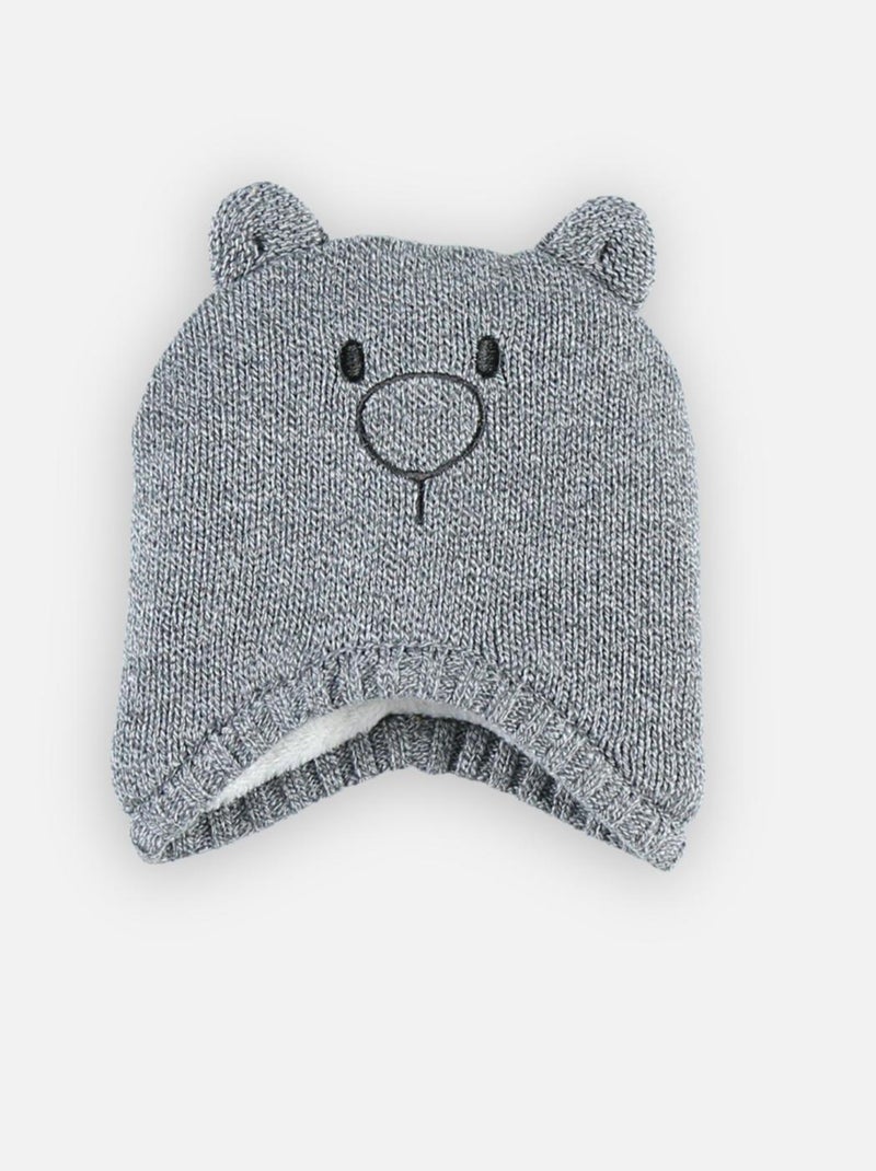 Chapka en tricot, Noukie's Gris - Kiabi