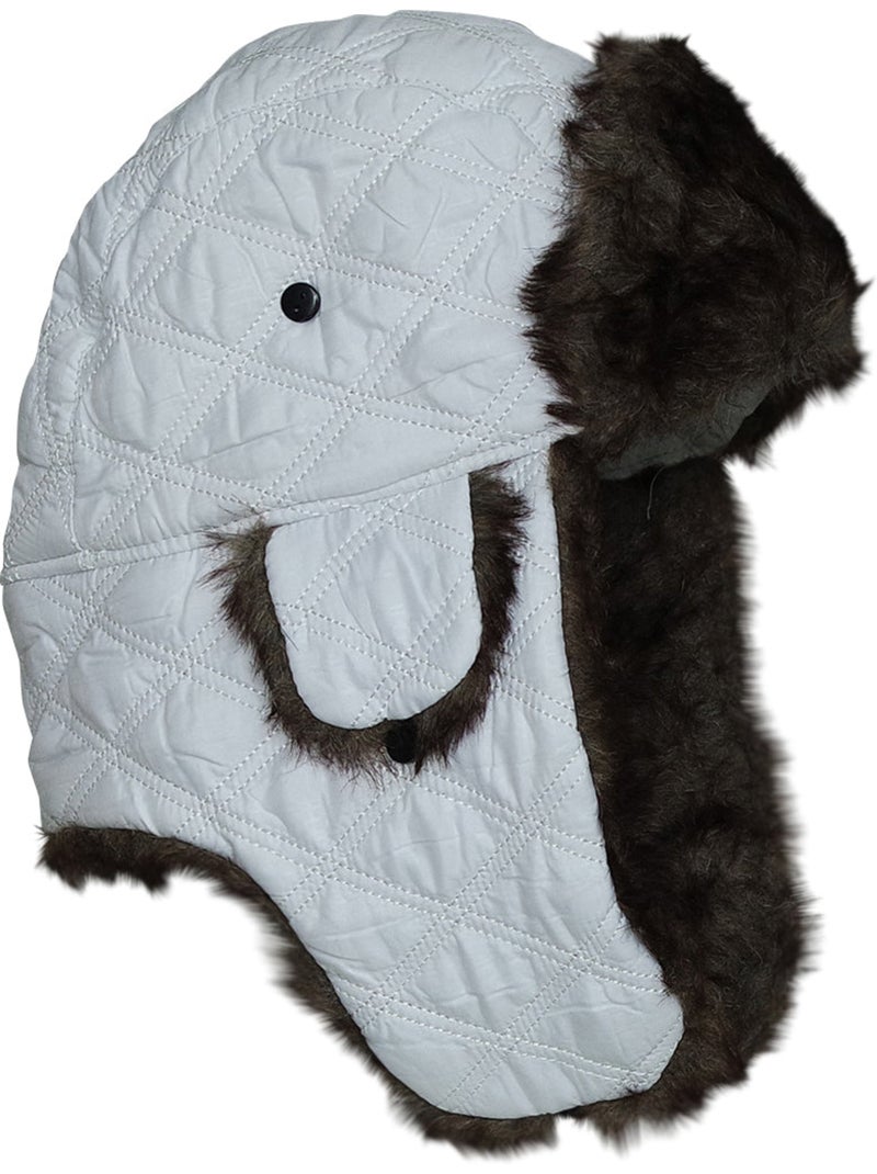 Chapka matelassée AVORIAZ Blanc - Kiabi