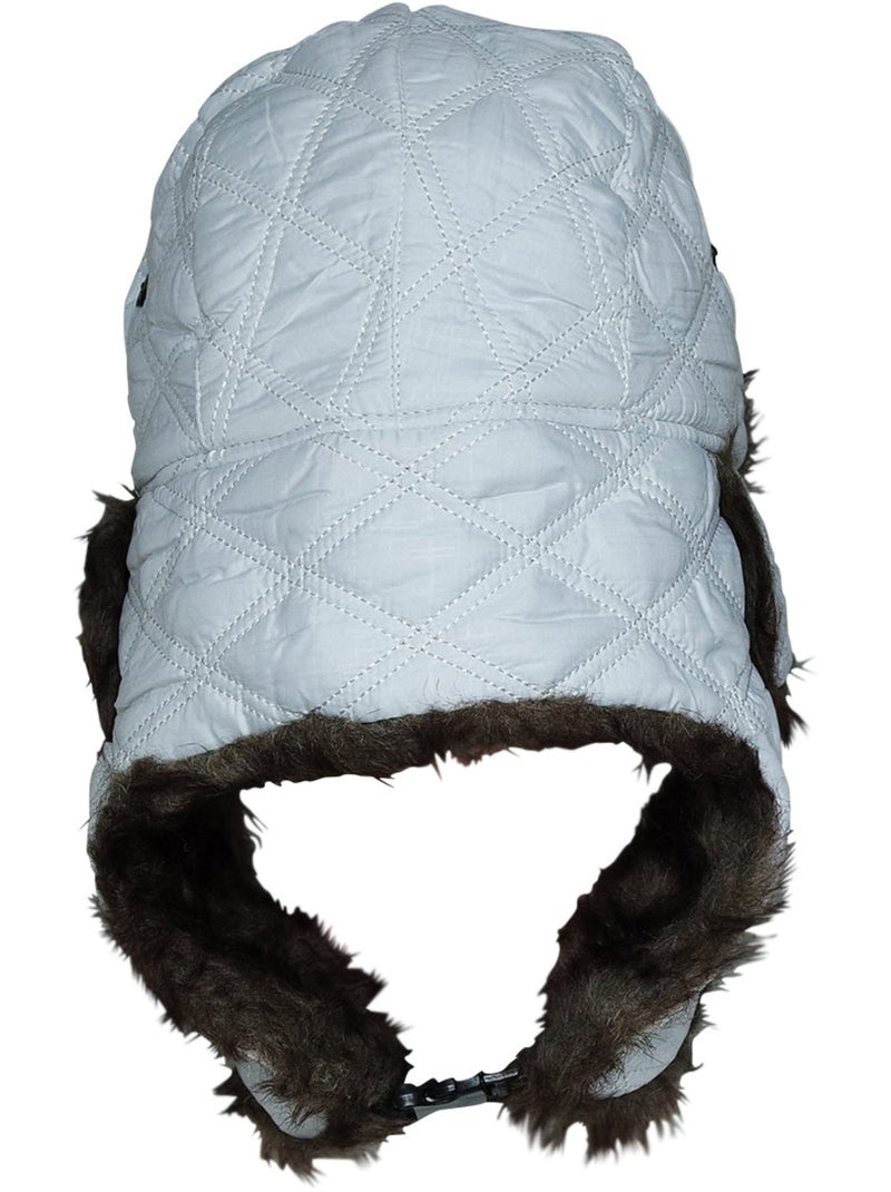 Chapka matelassée AVORIAZ Blanc - Kiabi