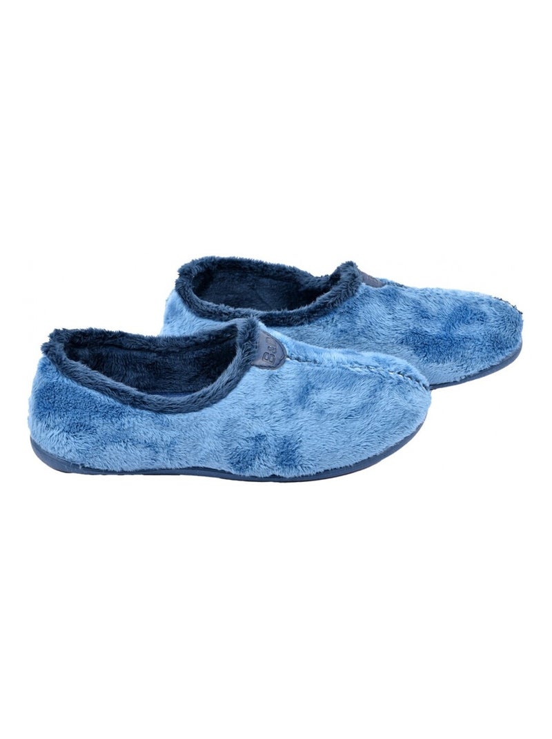 Charentaise Femme Pantoufle PREMIUM Bleu - Kiabi